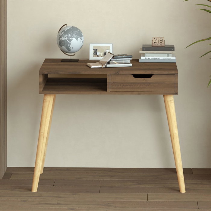 Hanah Home Escritorio de Estudio Roble y Madera